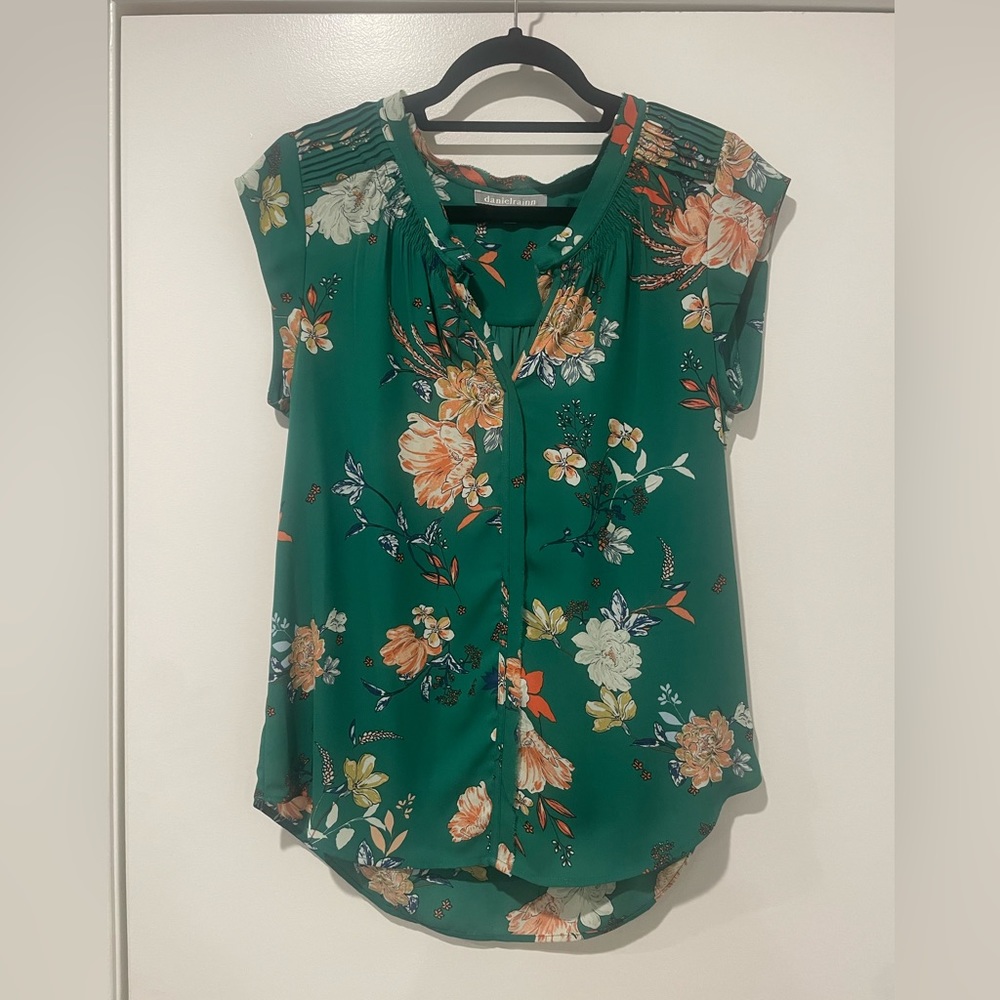 Bernal Split Neck Blouse